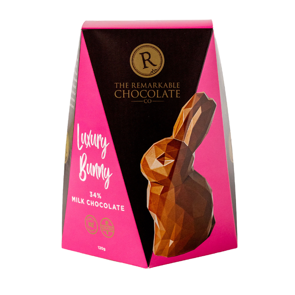 Remarkable Chocolate Luxury Geo Bunny Milk 34% 120g (6)