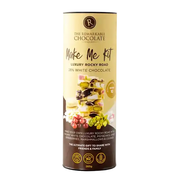Remarkable Chocolate Make Me Luxury Rocky Road Pistachio Cranberry  265g (10)