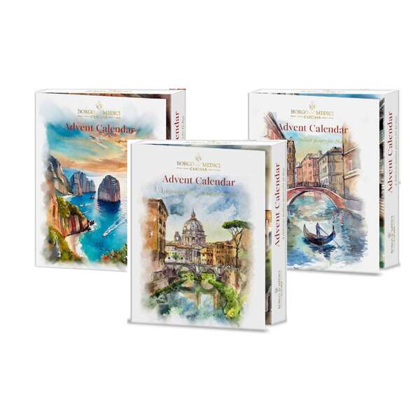Borgo Single Advent Calendar 12 Days Assorted Capri/ Rome/ Venice (9)