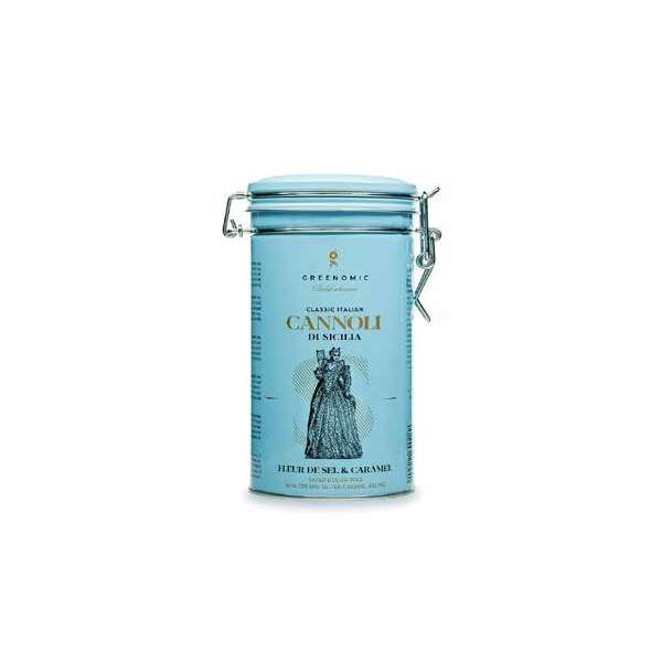 Greenomic Tin Cannoli - Fleur de Sel & Caramel 200g (8)