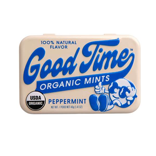 Good Time Organic Mints - Peppermint 40g (6)