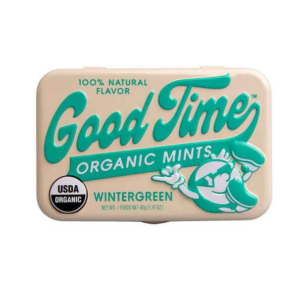 Good Time Organic Mints - Wintergreen 40g (6)
