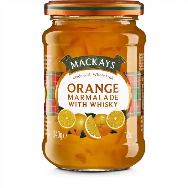 Mackays Orange & Whisky Marmalade 340g (6)