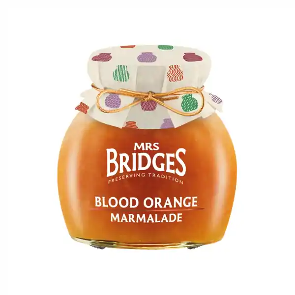 Mrs Bridges Blood Orange Marmalade 340g (6)