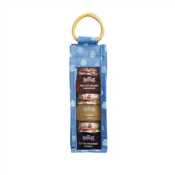 Mrs Bridges Best Of Bridges Triple Jar Juco Bag Blue 3 x 113g (6)