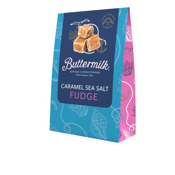 Buttermilk Caramel Sea Salt Fudge Sharing Box 150g (6)