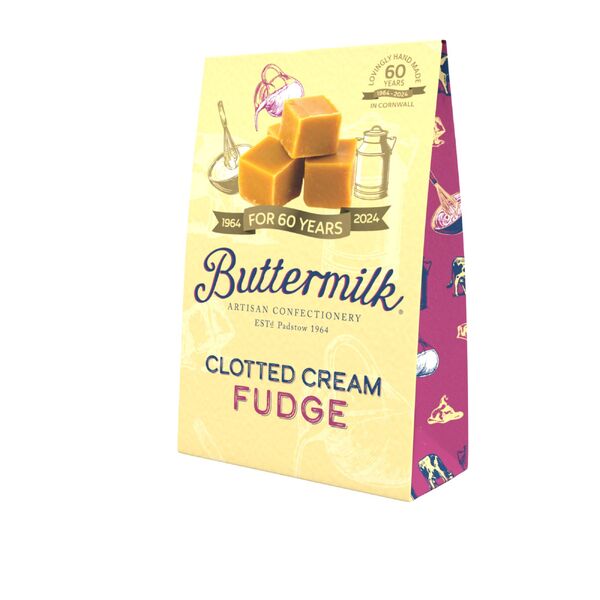 Buttermilk Clotted Cream Fudge Sharing Box 150g (6)