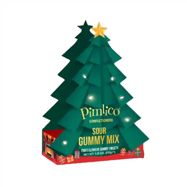 Pimlico Sour Gummy Mix Tree Box 150g (6)
