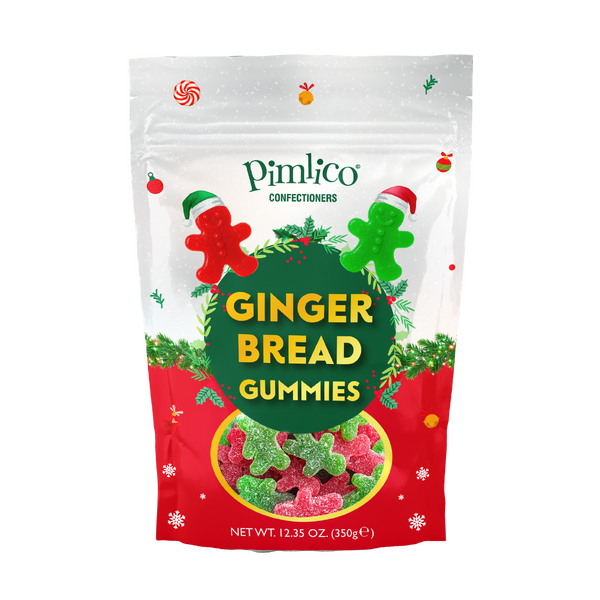 Pimlico Gingerbread Gummies Pouch Bag 350g (6)