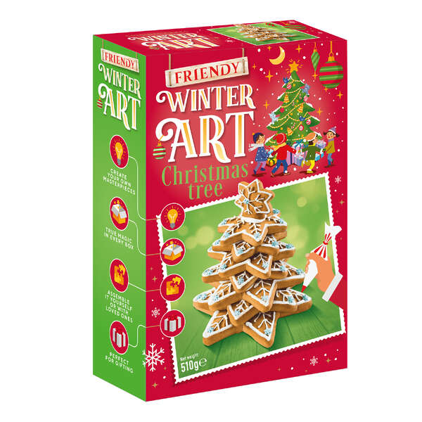 Friendy GINGERBREAD TREE Kit 510g (10)