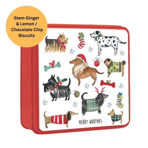 Grandma Wilds Embossed Merry Woofmas Tin 160g (6)