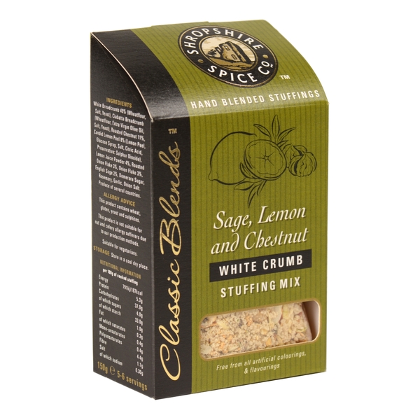 Sage, Lemon & Chestnut White Crumb Gourmet Stuffing Mix 