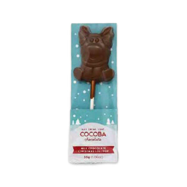 Cocoba Mixed Case of Christmas Lollipops - Reindeer 30 (24)