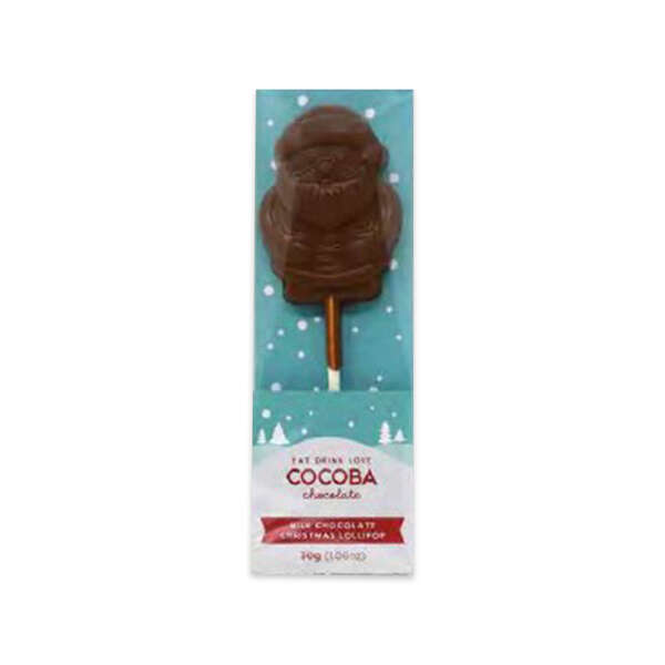 Cocoba Mixed Case of Christmas Lollipops - Santa 30 (24)
