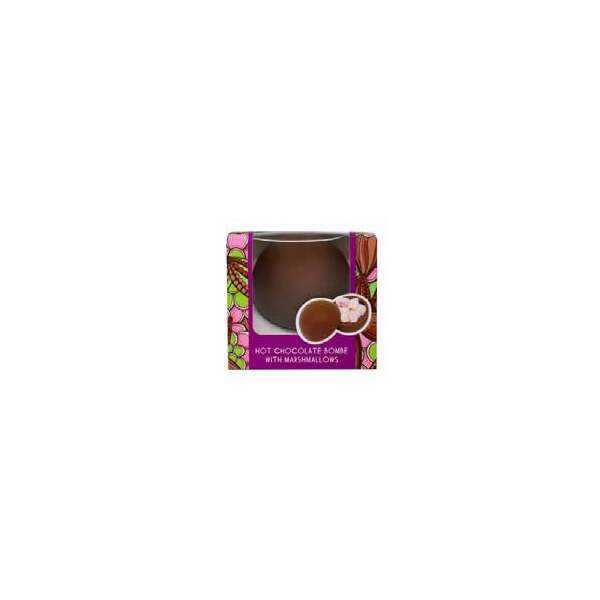 Cocoba Milk Hot Chocolate Bombes With Mini Marshmallows Single 50g (12)