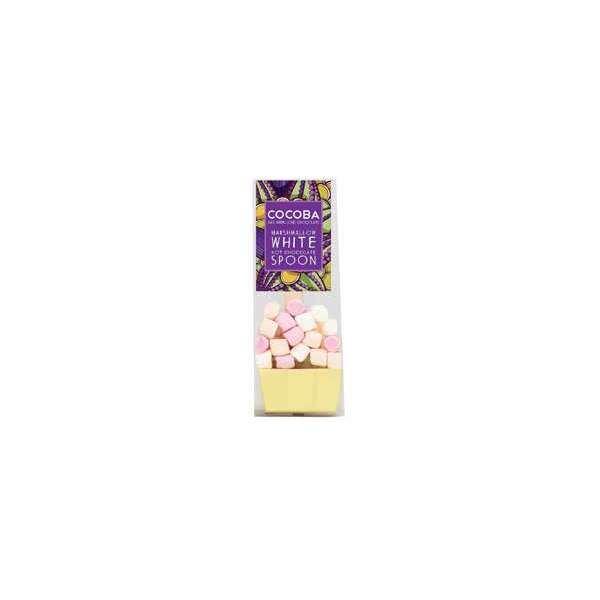 Cocoba Spoon - Marshmallow White Hot Chocolate 50g (12)