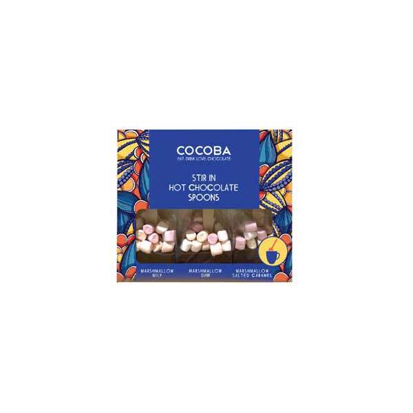 Cocoba Hot Chocolate Spoon Gift Set 150g (6)