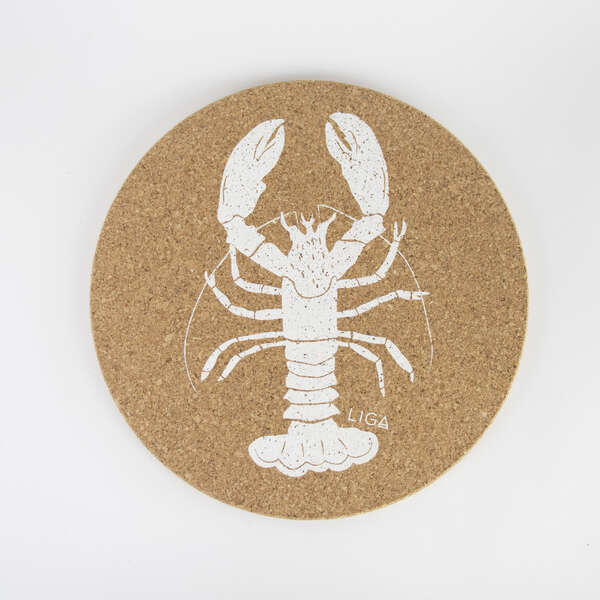 LL Cork Placemat - Lobster  (1)