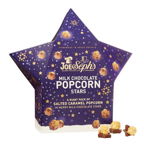 Joe & Seph's Chocolate Popcorn Stars Gift Box 105g 