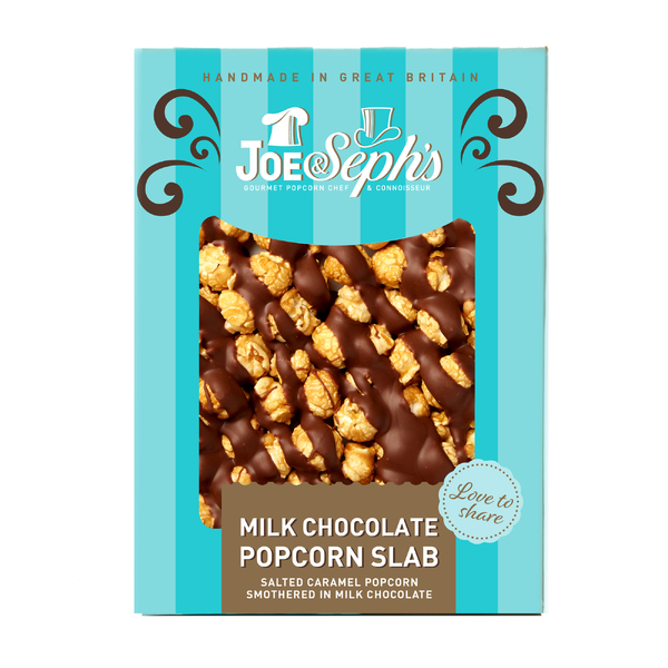 Joe & Seph's Milk Chocolate Popcorn Slab 115g (14)