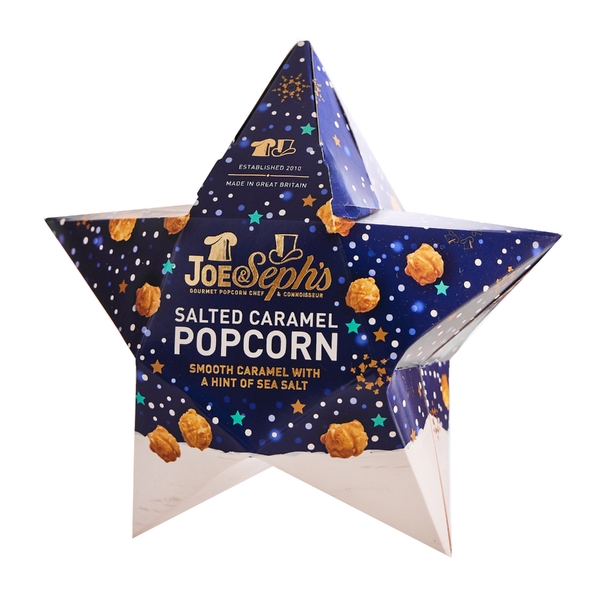 Joe & Seph's Small Star Gift Box with Salted Caramel 32g (8)
