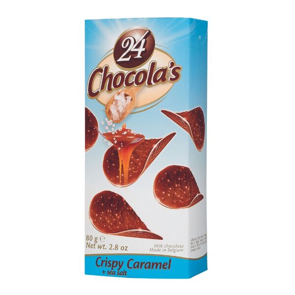 Chocola?s Crispy Caramel Sea Salt 80g 