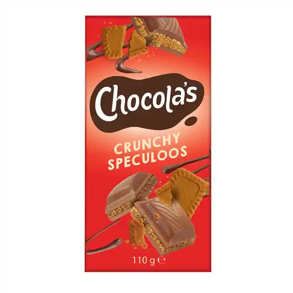 Hamlet Chocolas Bar - Crunchy Speculoos 110g (30)