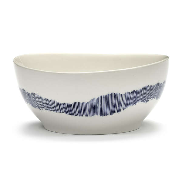 Ottolenghi Bowl S White with Blue Stripes FEAST (4)