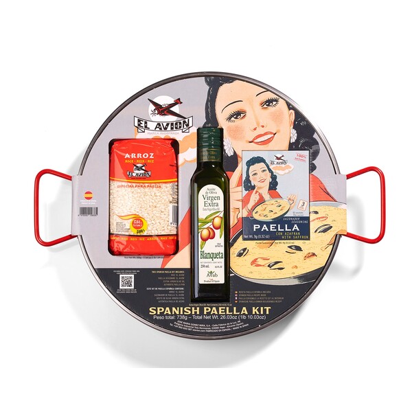 El Avion Paella Kit (4 Serves) Polished 527g (5)