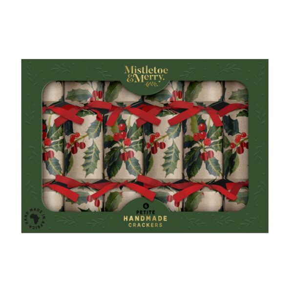 Mistletoe & Merry Petite: KRAFT HOLLY (12)