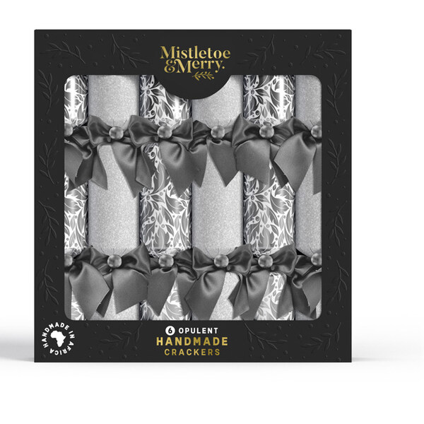 Mistletoe & Merry Opulent: SILVER FOLIAGE (12)