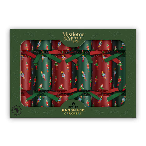 Mistletoe & Merry Petite Mini Nutcrackers (12)