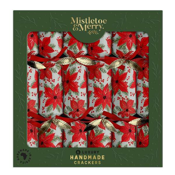 Mistletoe & Merry Luxury Poinsettia (12)