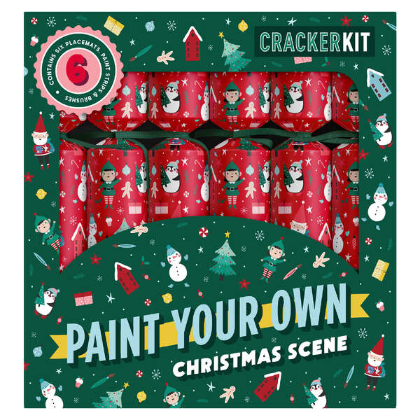 Mistletoe & Merry Games Paint Your Own Placemat (12)