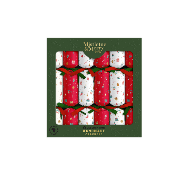 Mistletoe & Merry - Celebration - Illustrated Icons 12" - 6 per tray  (12)