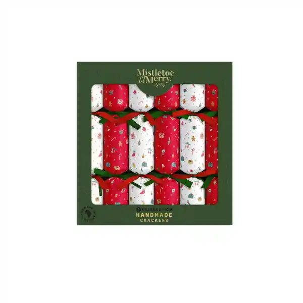 Mistletoe & Merry - Celebration - Illustrated Icons 12" - 6 per tray  (12)