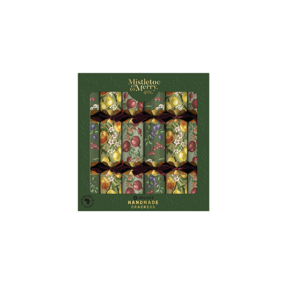 Mistletoe & Merry - Deluxe - Vintage Fruits & Foliage 14" - 6 per tray  (12)