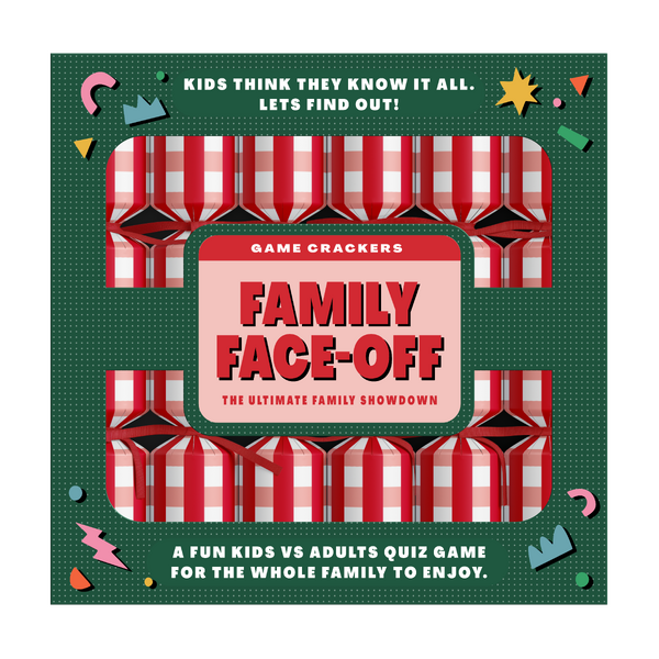 Mistletoe & Merry - Games - Family Face-off 12"- 6 per tray  (12)