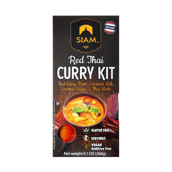 SIAM Red Thai Curry Kit 260g (6)