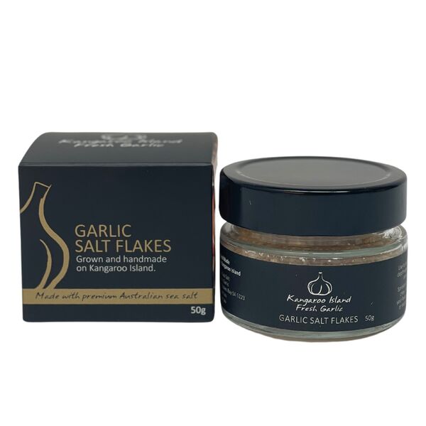 Kangaroo Island Fresh Garlic Garlic Salt Flakes 50g (6)