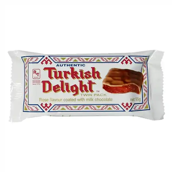 Real Turkish Delight Choc Rose 55gm (24)