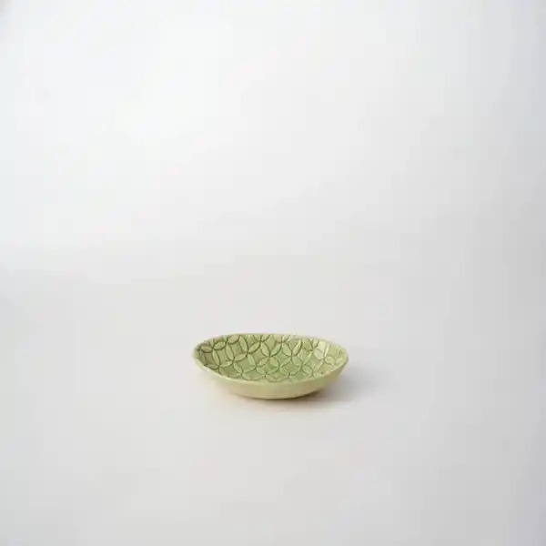 Mr & Mrs Potter Oval Platter XSmall-Sage  (1)