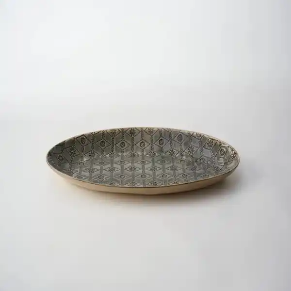Mr & Mrs Potter Oval Platter Large-Ash  (1)