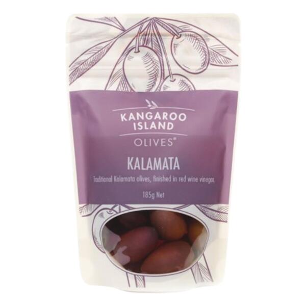 Kangaroo Island Olives - Whole Kalamata Olives 185g