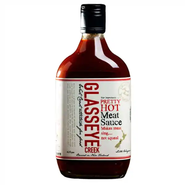 Glasseye Creek The Pretty Hot Smoked Chilli Sauce 400g (10)
