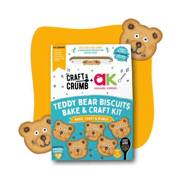 Craft & Crumb x Annabel Karmel Teddy Bear Cookies Bake & Craft Kit 255g 255g (6)