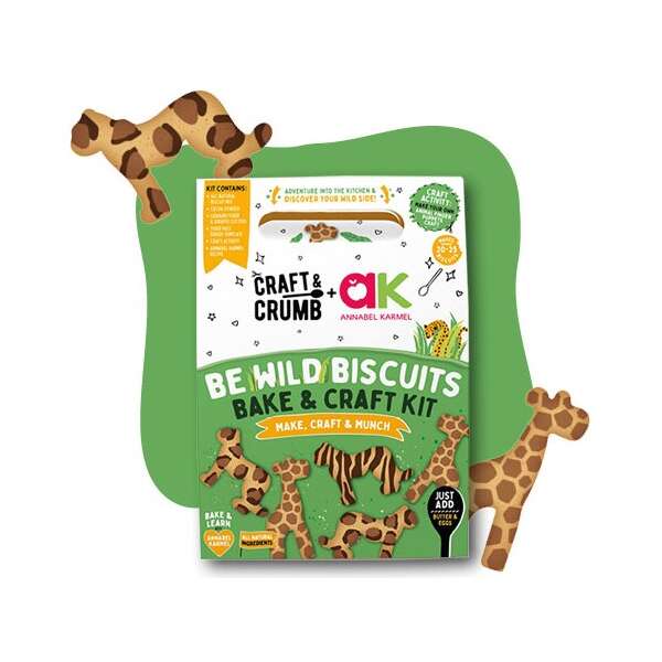 Craft & Crumb x Annabel Karmel Be Wild Biscuits Bake & Craft Kit 235g 235g (6)